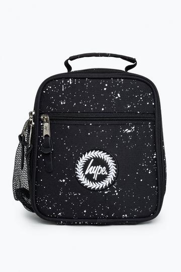 Black Speckle Lunch Bag Black