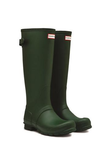 Original Tall Back Adjustable Wellington Boots Green