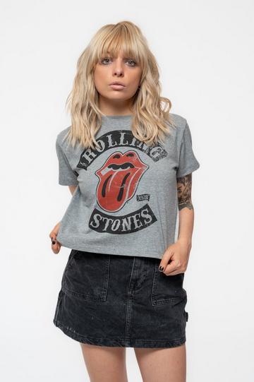 Tour 78 Crop Top Grey