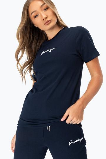 Navy Scribble T-Shirt