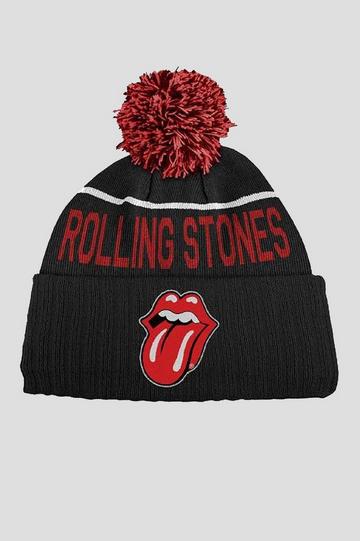 Classic Tongue Bobble Hat Black