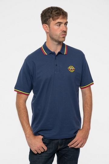 Pistols Logo Polo Shirt Navy