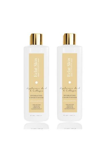 2x Collagen & Hyaluronic Acid Conditioner 500ml Clear