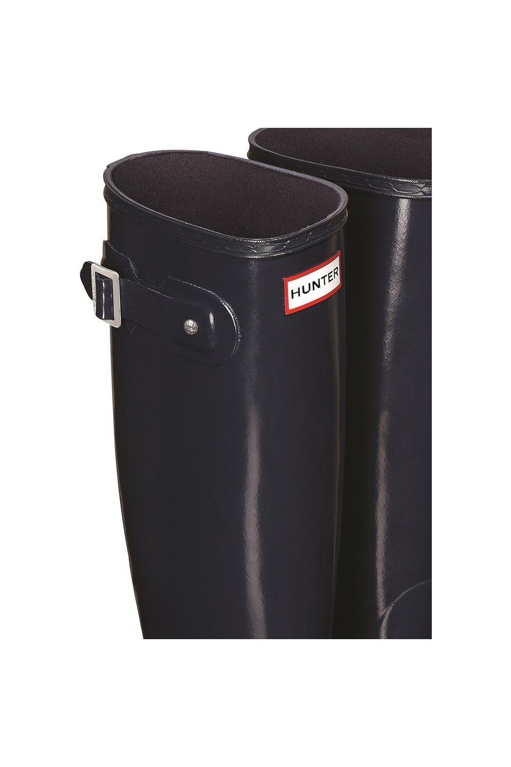 Original Tall Gloss Wellington Boots boohoo UK