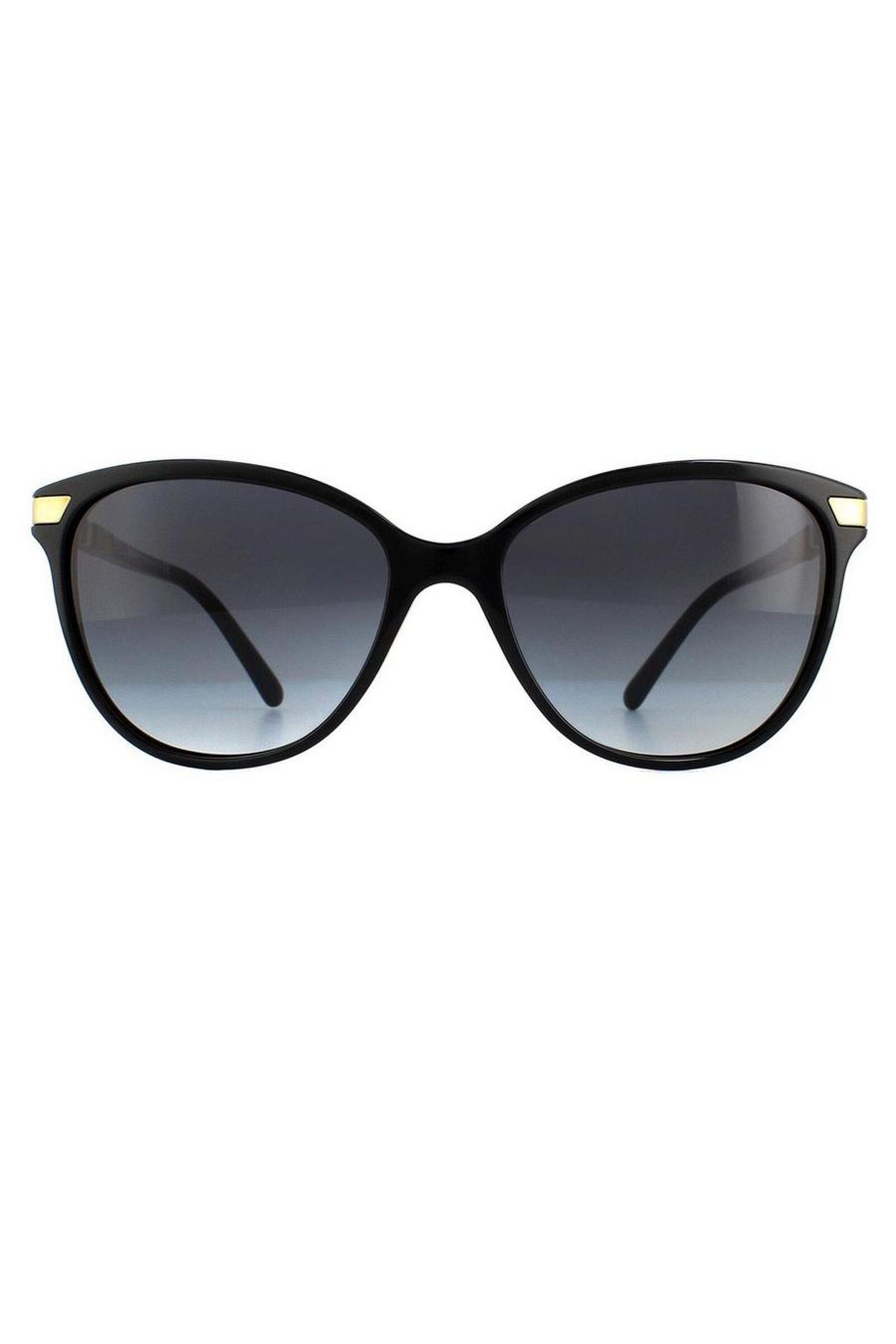Cat Eye Black With Gold Detailing Grey Gradient BE4216 Sunglasses