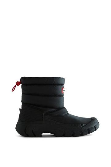 'Intrepid' Short Snow Boot Black