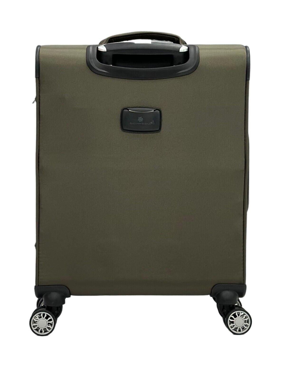 Lightweight Suitcase 4 Wheel Luggage Travel Cabin TSA Soft Bag boohoo UK