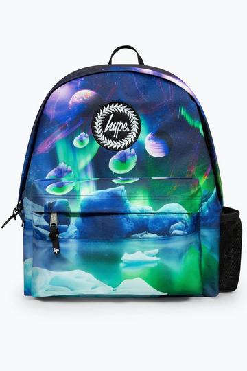 Alien Landscape Badge Backpack Multi