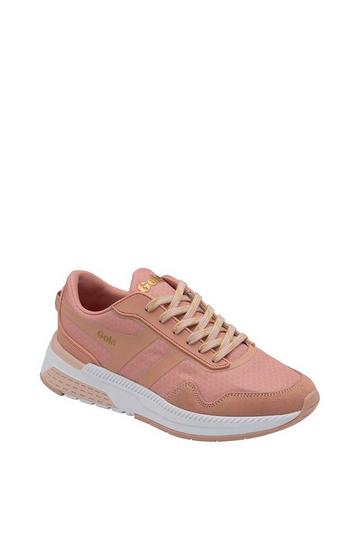 Pink 'Atomics' Nylon Running Trainers