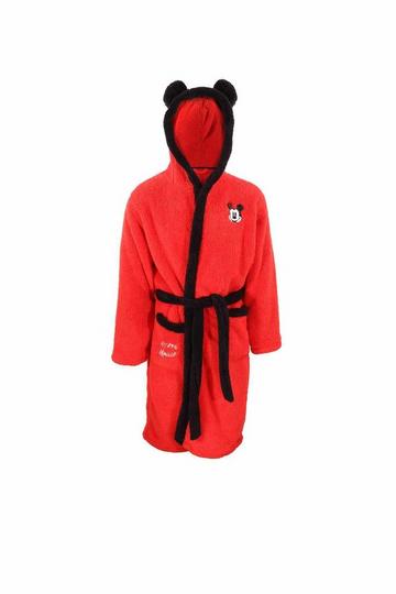 Red Mickey Mouse Dressing Gown