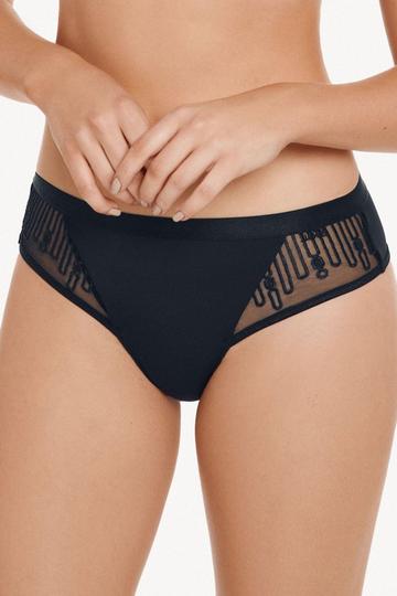 'Ivonne' Brazilian Briefs Black