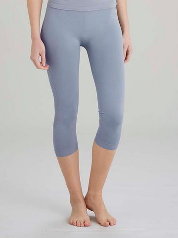 Active-Wear Capri Leggings - Pale Lilac Pale Lilac