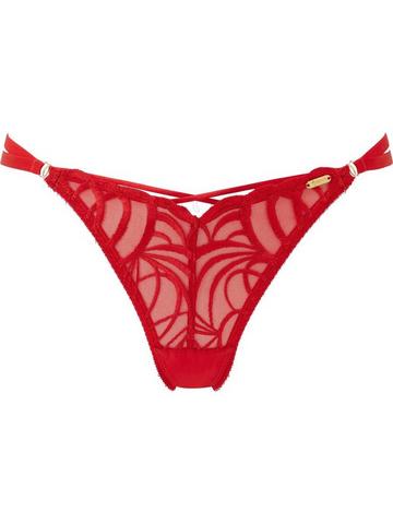 Red Fiesta Strappy Thong