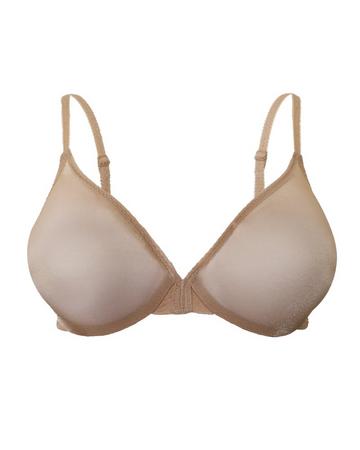 Glossies Sheer Moulded Bra - Beige Beige