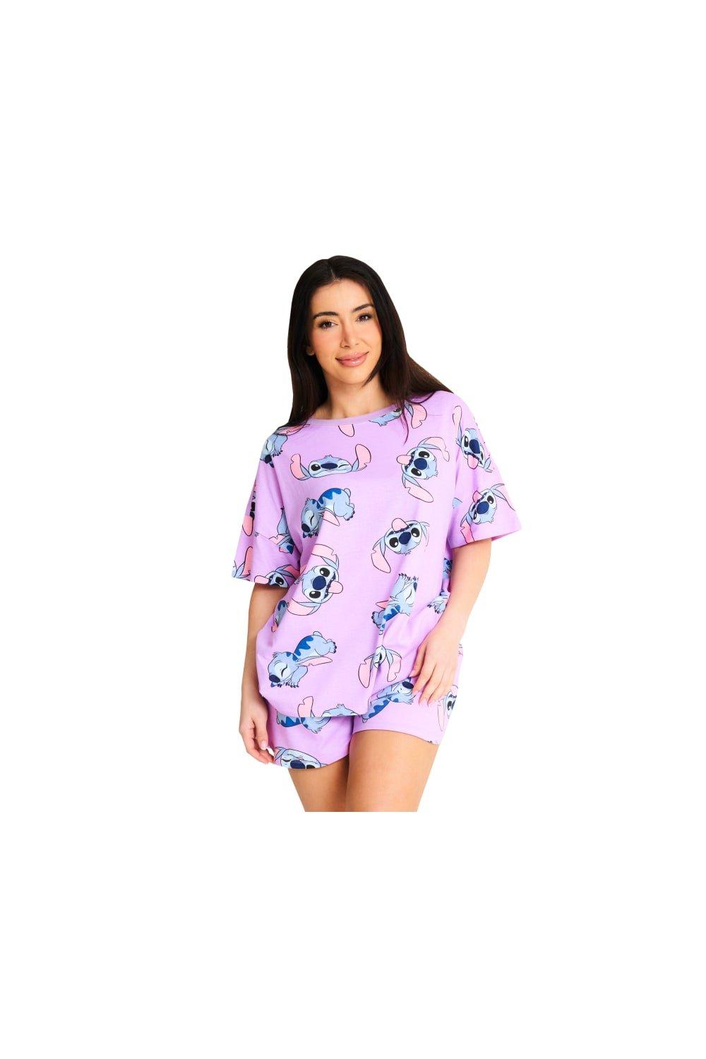 Lilo and Stitch Short Pyjamas boohoo UK