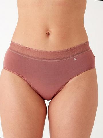 Period Pants Midi Brief - Rose Rose