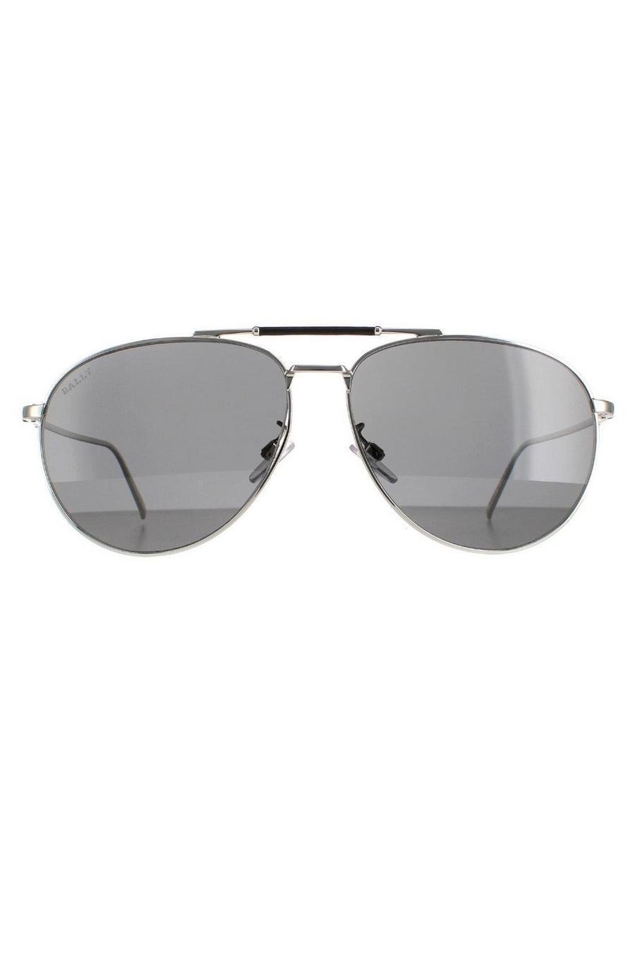 Aviator Silver  Grey Mirrored BY0038-D