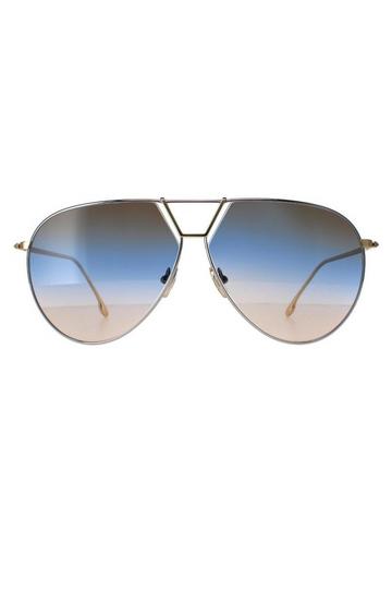 Silver Aviator Silver Blue VB208S