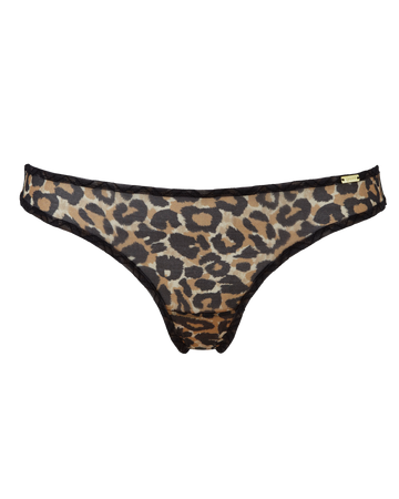 Glossies Leopard Thong - Multi Multi