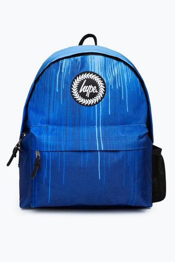 Blue Multi Drips Backpack Multi