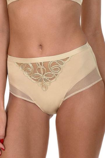 Emanuelle' High-waisted Briefs Gold