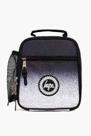 Mono Speckle Fade Lunch Bag Black