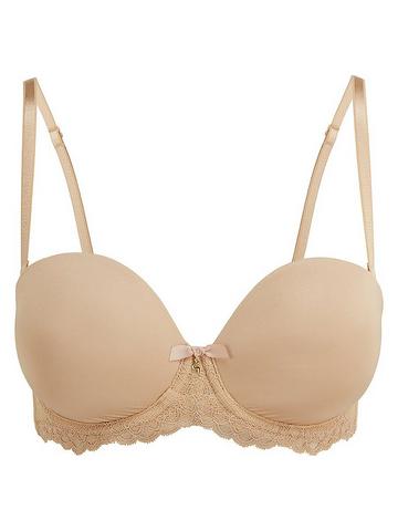 Superboost Lace Multiway Strapless Bra - Beige Beige