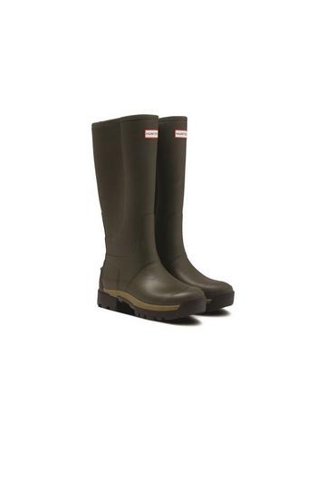 'Balmoral Hybrid Tall' Wellington Boots Olive