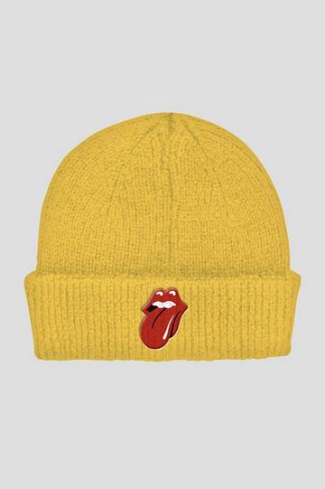 Yellow 72 Tongue Beanie Hat