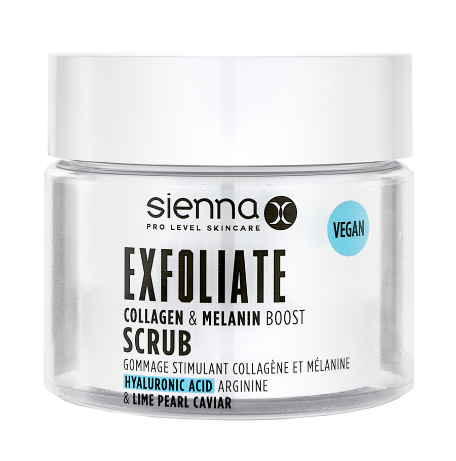 White Exfoliant Collagen and Melanin Boosting Scrub image number 1