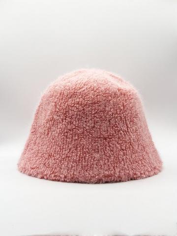 Pink Soft Bucket Hat in Pink