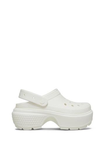 'Stomp Clog' Unisex Beach Off White