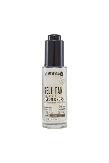 Self Tan Concentrated Serum Drops White