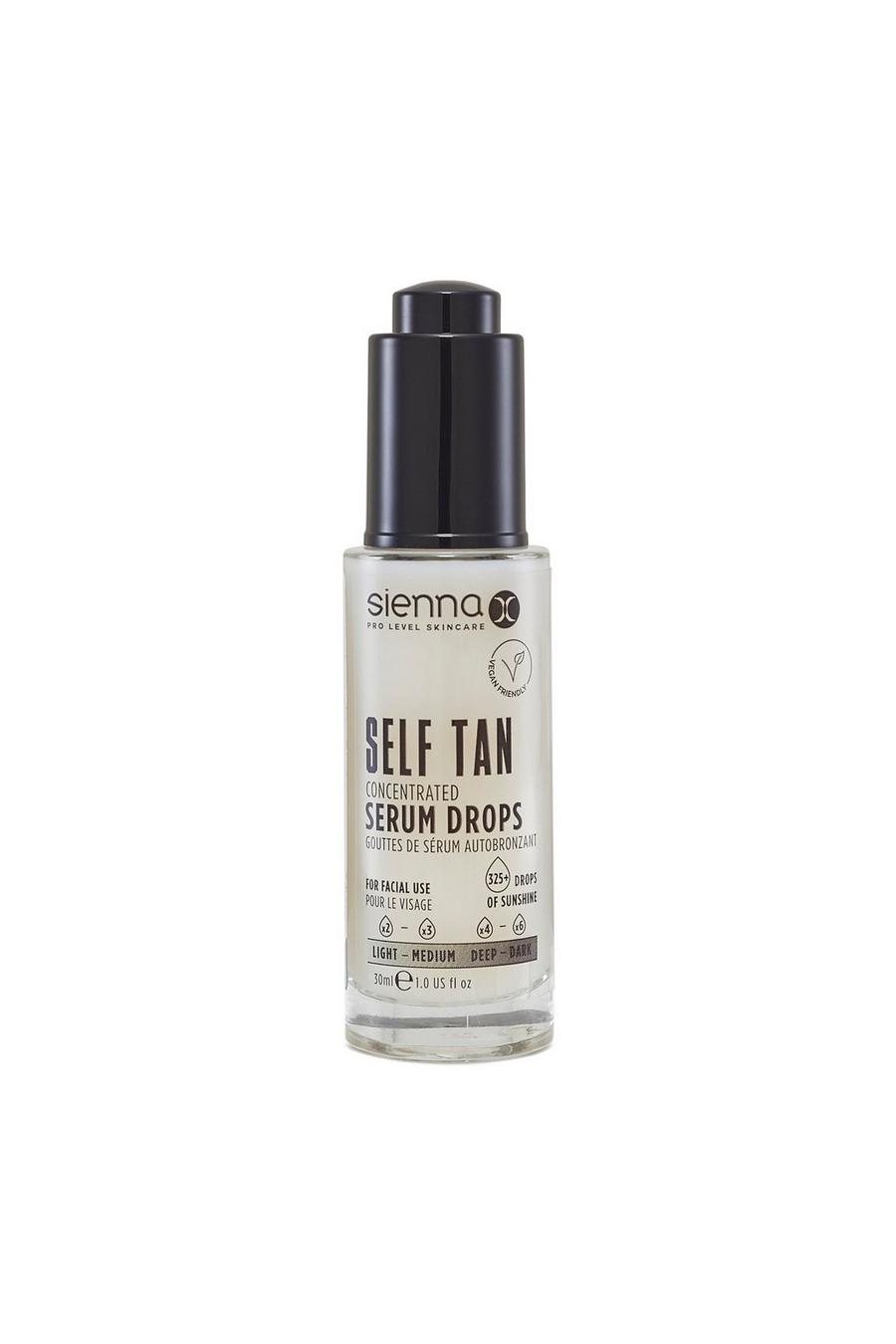 White Self Tan Concentrated Serum Drops image number 1