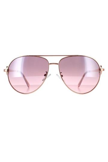 Aviator Rose Gold Brown GF3064 Gold