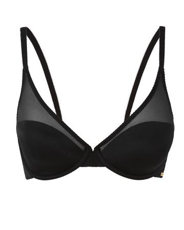 Glossies High Apex Light Padded Bra - Black Black