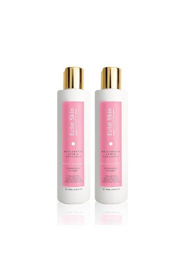 Hyaluronic Acid + Collagen Body Lotion 250ml x2 Clear