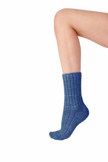 Lounge Socks - Indigo Indigo