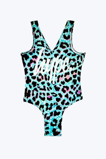 Multi Ice Leopard Swimsuit Multi