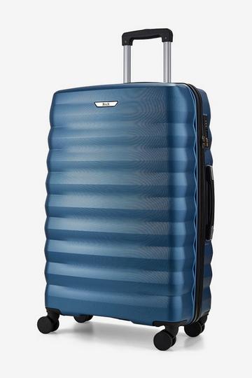 Blue Berlin 8 Wheel Hardshell Suitcase Large