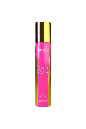 Satin Glow Sunscreen Tanning Oil SPF 15 Clear