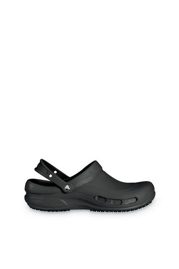 'Bistro' Thermoplastic Slip On Shoes Black