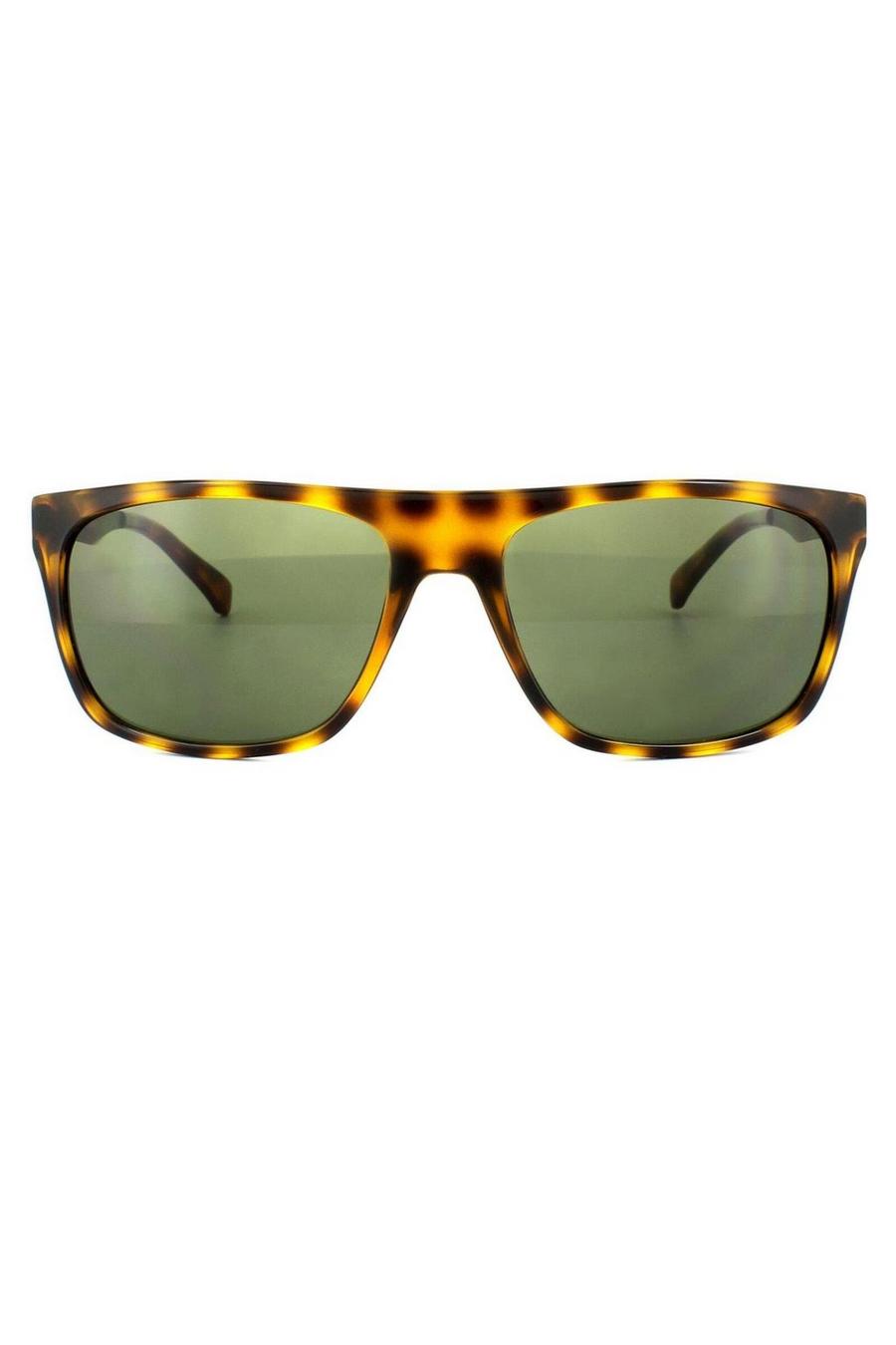Brown Square Warm Tortoise Grey Sunglasses