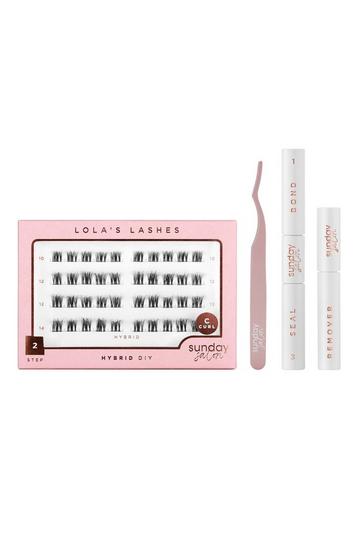 Lola's Lashes "Hybrid" DIY Lash Extensions Starter Set Clear