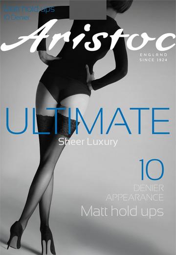 10 Denier Ultimate Matt Hold Ups - Nude Nude