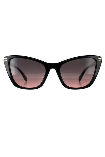 Black Cat Eye Black Grey Gradient MJ 1095/S