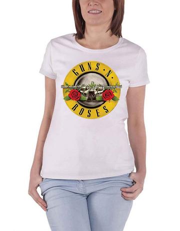 Classic Pistols Logo Skinny Fit T Shirt White