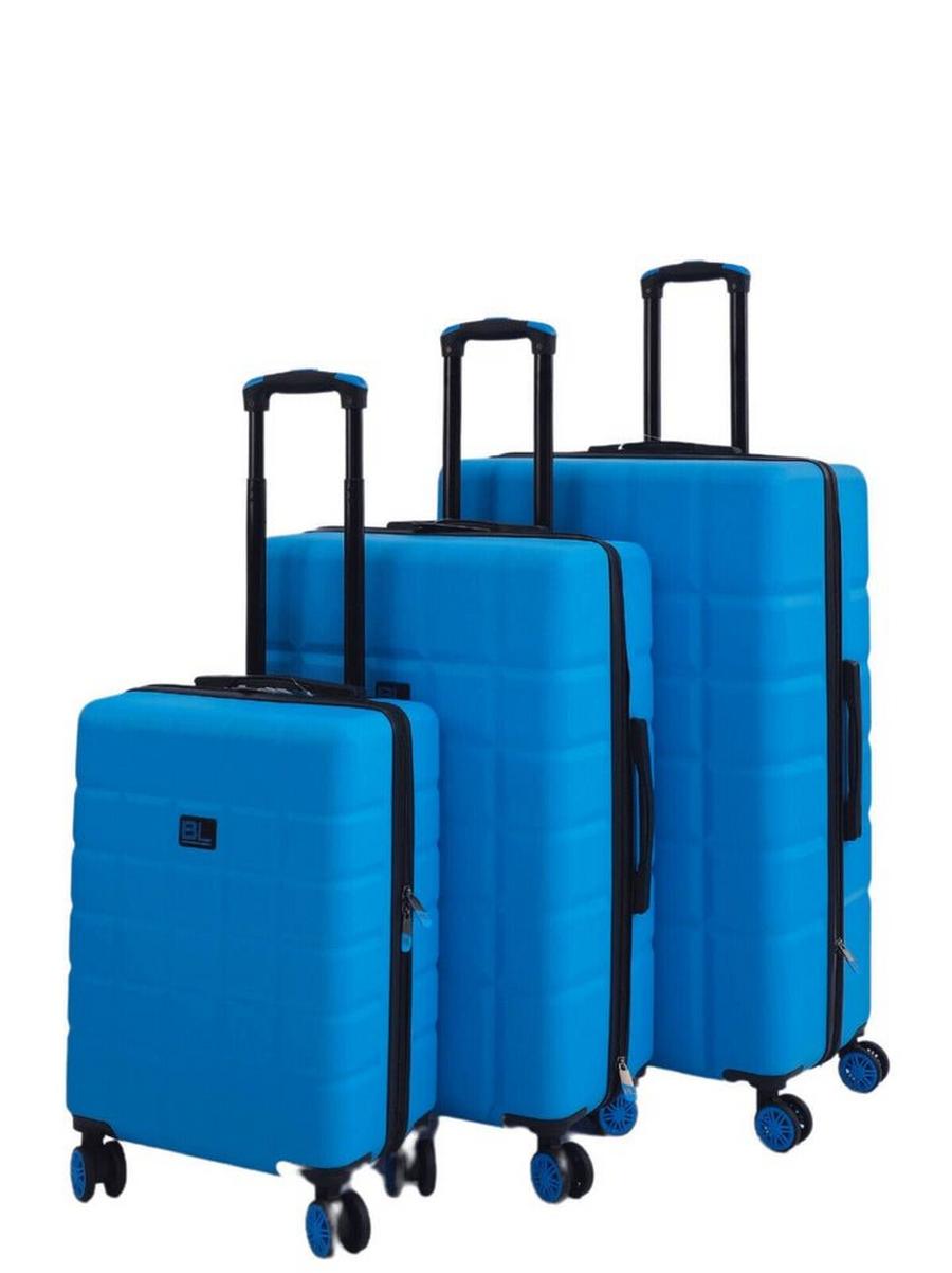 Blue Hard Shell Luggage Travel Bag Suitcases