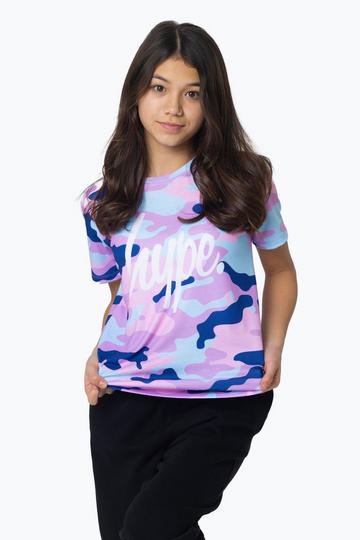 Multi Evie Camo T-Shirt Multi