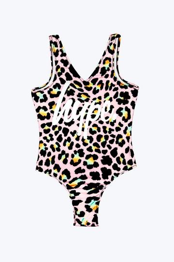 Multi Disco Leopard Swimsuit Multi